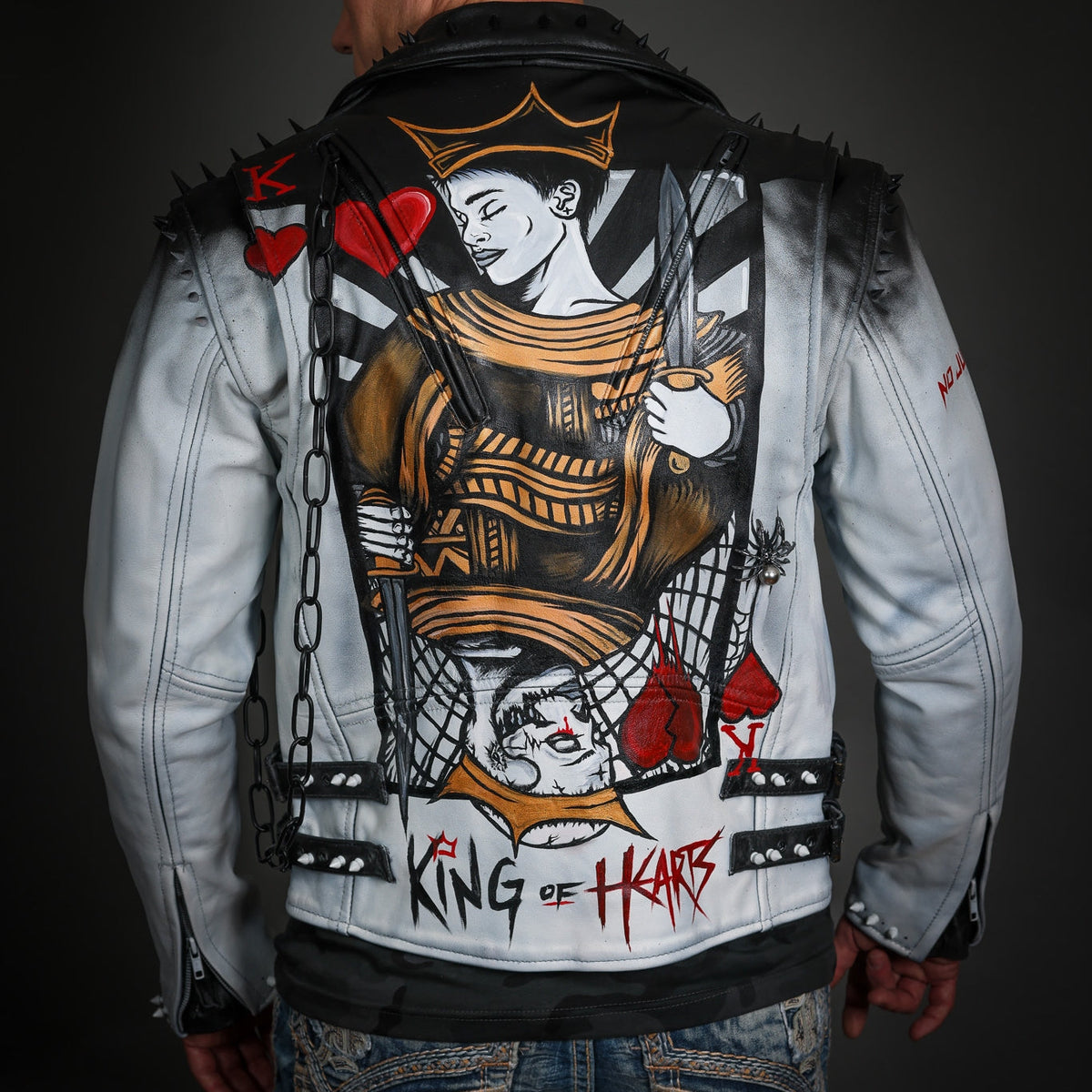 Leather king leather top jacket